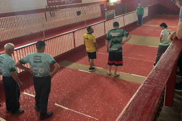 MUNICIPAL DE BOCHA TRIO TEM RODADA DE VITÓRIAS EXPRESSIVAS.