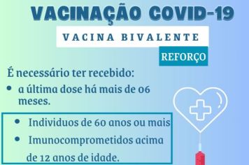 Confira o cronograma de vacinação para Covid-19 em Bozano
