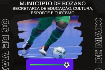 Torneios de Futsal e Bocha vão movimentar esporte de Bozano na primeira semana de maio