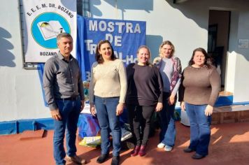 Prefeito participa da abertura de Mostra Pedagógica na Escola Estadual Dr. Bozano