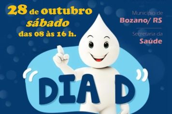 Iniciada campanha de multivacinação com Dia D no sábado, 28 