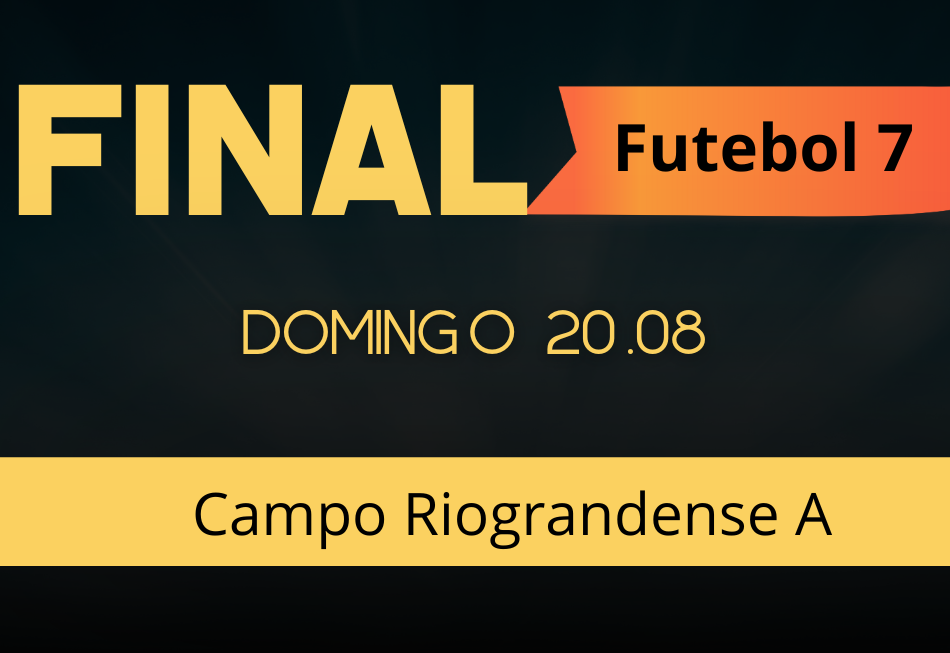 Definidos os finalistas do municipal de futebol 7.