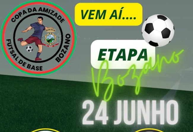 Bozano sediará a 2ª etapa da Copa Amizade de futsal