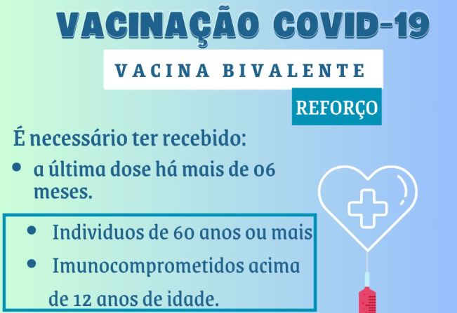 Confira o cronograma de vacinação para Covid-19 em Bozano