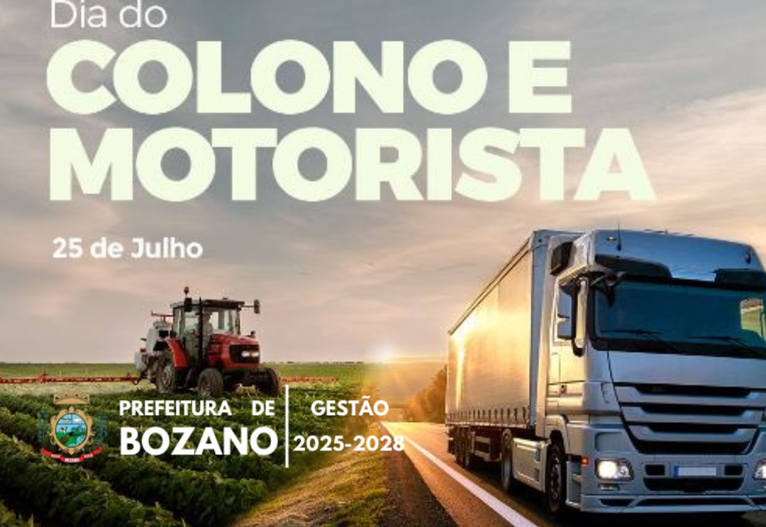 Homenagem ao Dia do Colono e Motorista! 