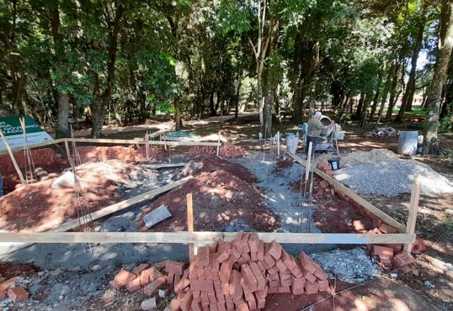 Iniciada obra de construção de banheiros na Trilha da Mobilidade Ecológica 