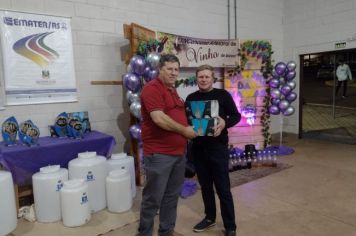 Foto - Conhecidos os vencedores do concurso de vinho artesanal de Bozano 