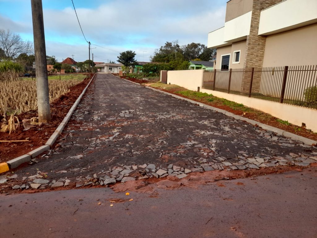Obra de calçamento da Travessa Casagrande está concluída