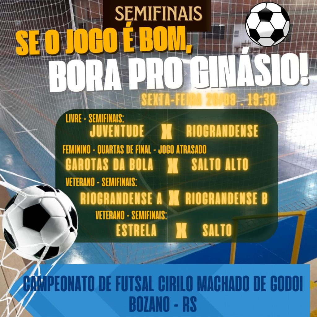 Quinta-feira (25) tem mais jogos do 2° Campeonato Municipal de